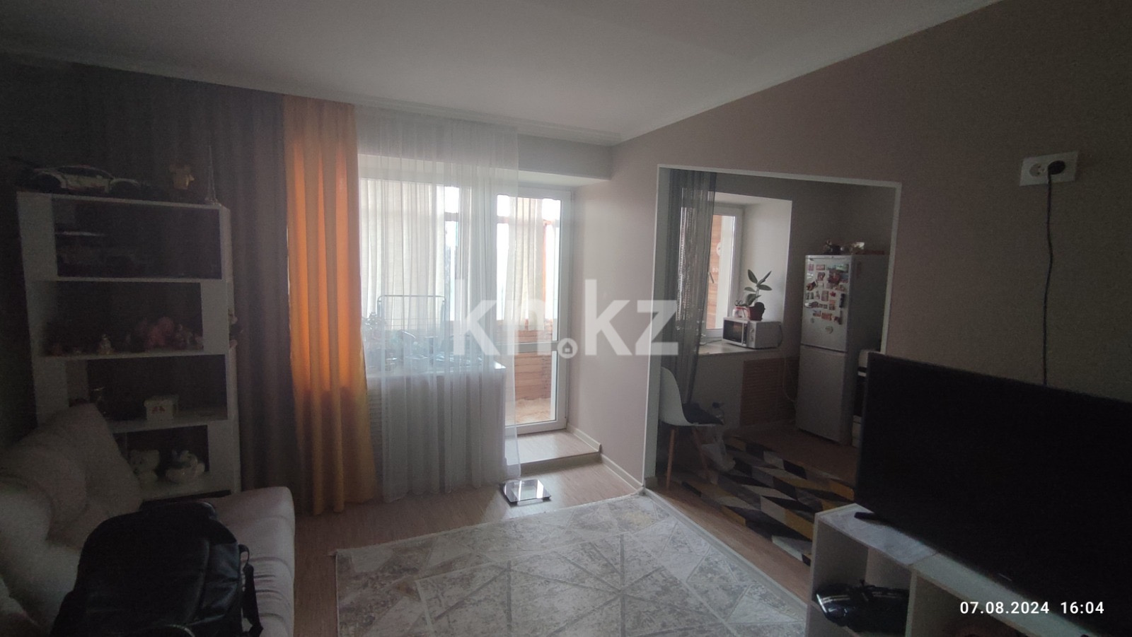 Продажа 1-комнатной квартиры, 35.2 м², ул. Гапеева, дом  5 - Продажа  однокомнатных квартир в Караганде без посредников фото 1 из 8