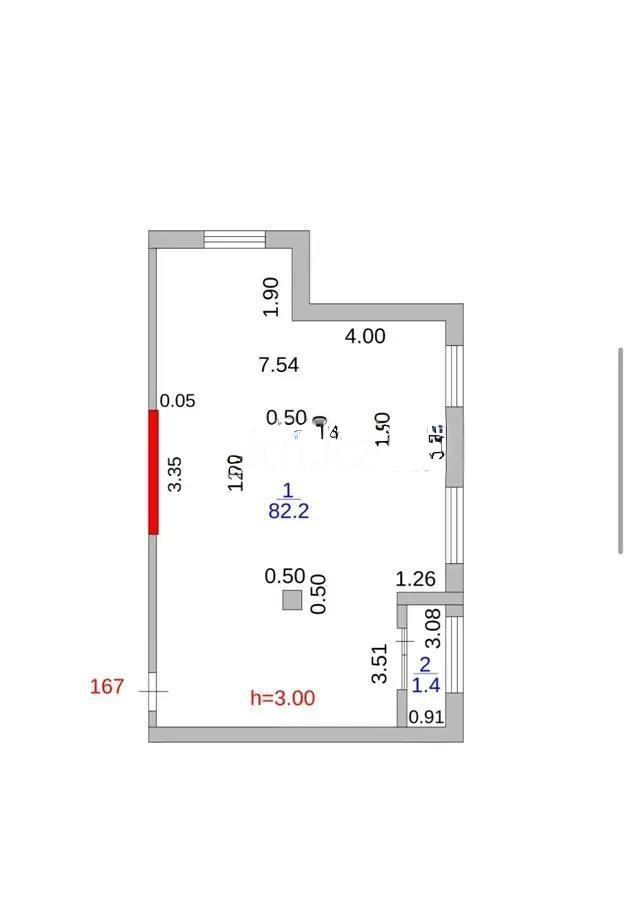 Продажа 3-комнатной квартиры, 82 м², пр. Строителей, дом  28/5 блок А - Продажа  трехкомнатных квартир в новостройках Караганды без посредников фото 1 из 1