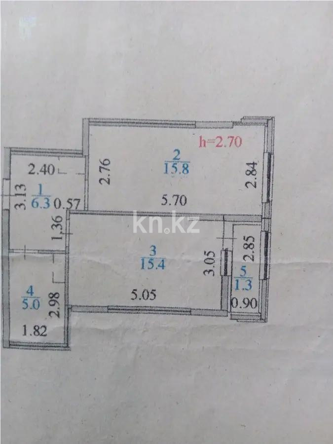 Продажа 2-комнатной квартиры, 43.8 м² в Астане - фото 5