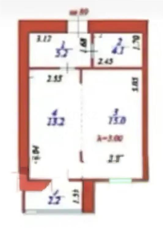 Продажа 1-комнатной квартиры, 40 м², ул. Айтматова, дом  45 стр в Астане