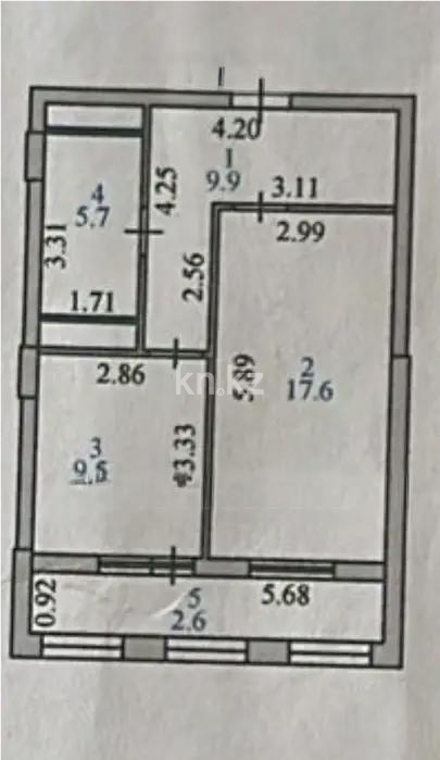 Продажа 1-комнатной квартиры, 45 м² в Астане - фото 3