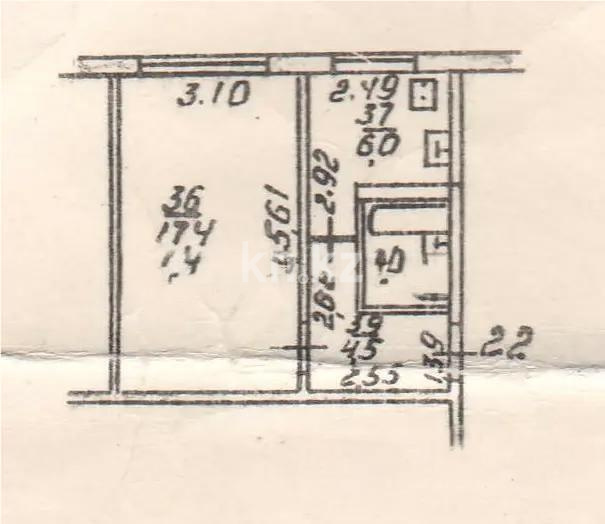 Продажа 1-комнатной квартиры, 30 м² - Недвижимость в Алматы фото 5 из 5