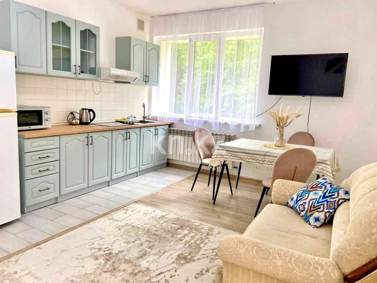 Аренда 2-комнатной квартиры посуточно, 55 м², ул. Жамбыла, дом  155 - ул. Байзакова - Аренда квартир посуточно в Алматы с фото фото 8 из 10