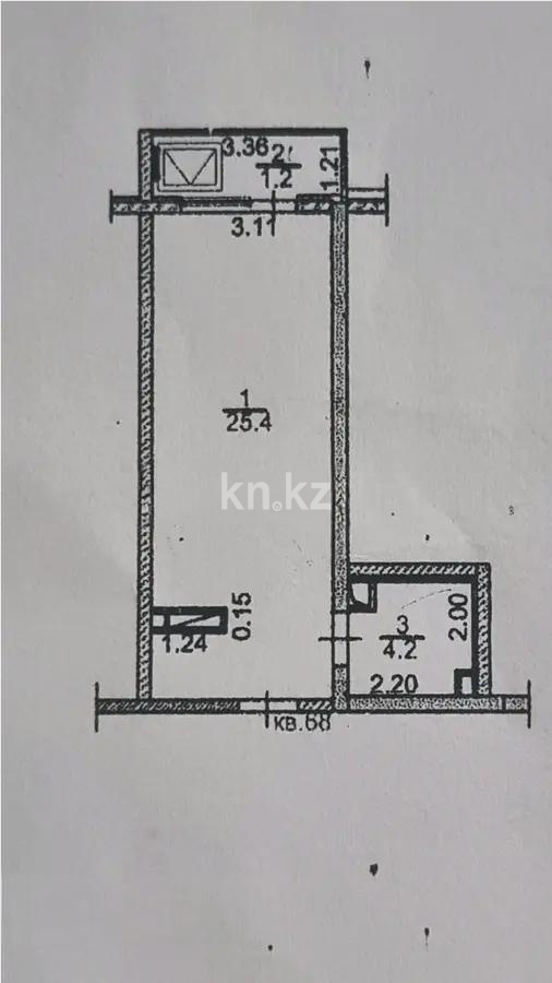 Продажа 1-комнатной квартиры, 30 м² - Продажа квартир в новостройках Алматы - страница 8 фото 5 из 5