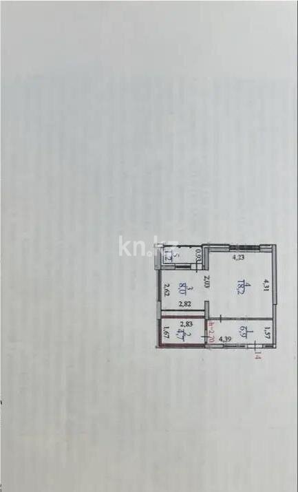 Продажа 1-комнатной квартиры, 39 м² в Астане - фото 4