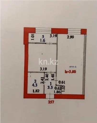 Продажа 1-комнатной квартиры, 40 м² в Астане - фото 3