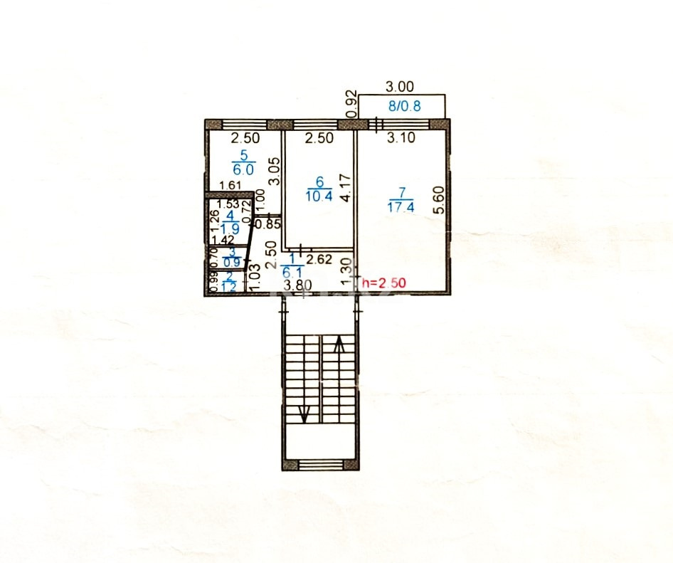 Продажа 2-комнатной квартиры, 45 м² - Продажа квартир в Караганде фото 26 из 26