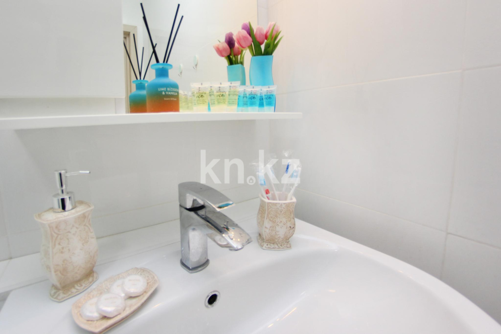 Аренда 2-комнатной квартиры посуточно, 48 м², Каблукова, дом  38г - ул. Торайгырова - Аренда квартир посуточно в Алматы с фото фото 9 из 20