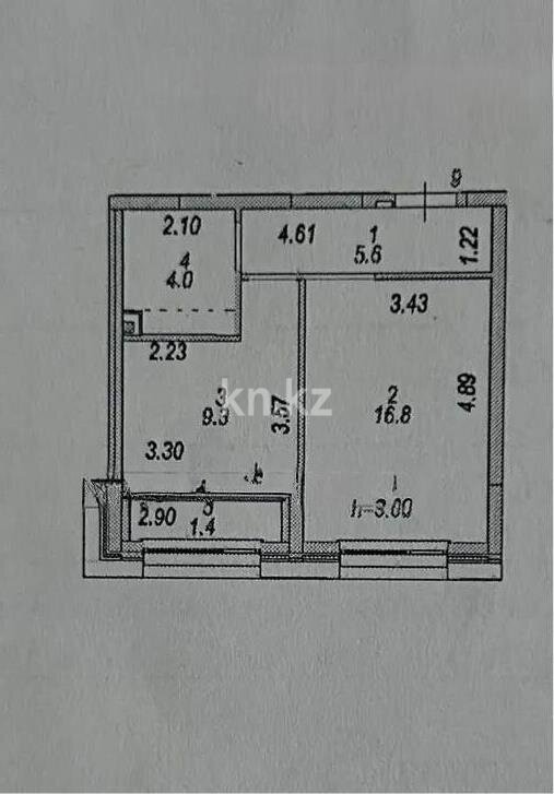 Продажа 1-комнатной квартиры, 38 м² в Астане - фото 4