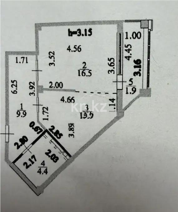 Продажа 1-комнатной квартиры, 45 м² - Продажа квартир от собственников в Астане - страница 27 фото 4 из 4