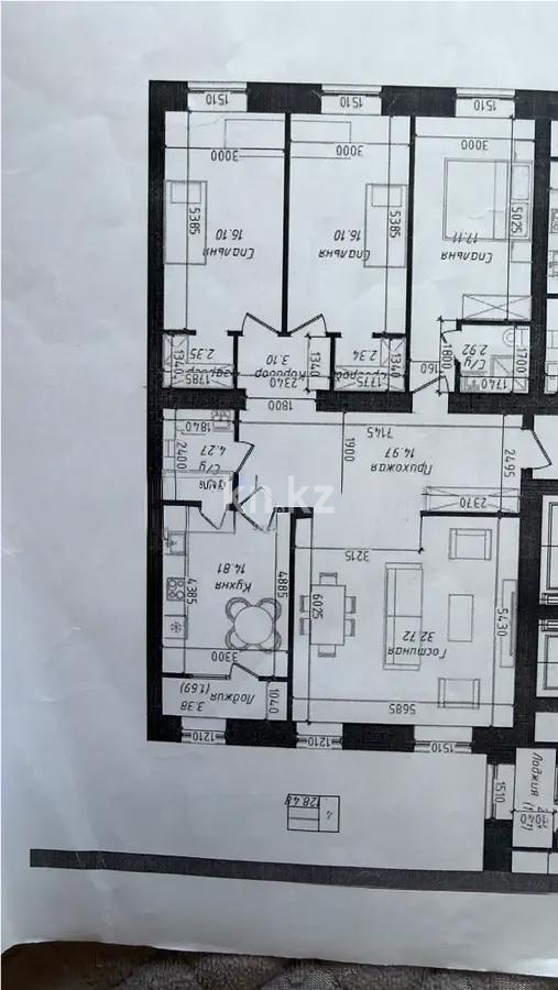 Продажа 4-комнатной квартиры, 127 м² - Продажа четырехкомнатных квартир от собственников в Астане - страница 2 фото 2 из 2