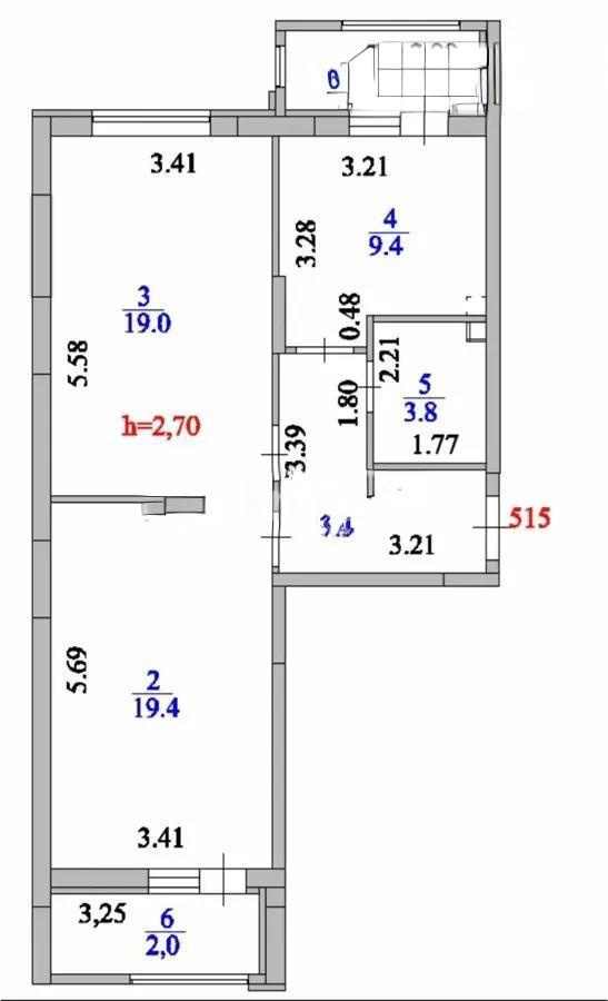 Продажа 2-комнатной квартиры, 63 м², ул. Е-430, дом  3 - Продажа квартир в Астане фото 5 из 5
