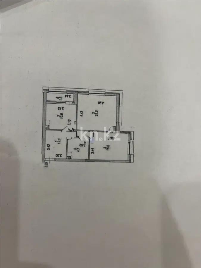 Продажа 3-комнатной квартиры, 68.7 м², ул. Байтурсынова, дом  47 стр в Астане - фото 4