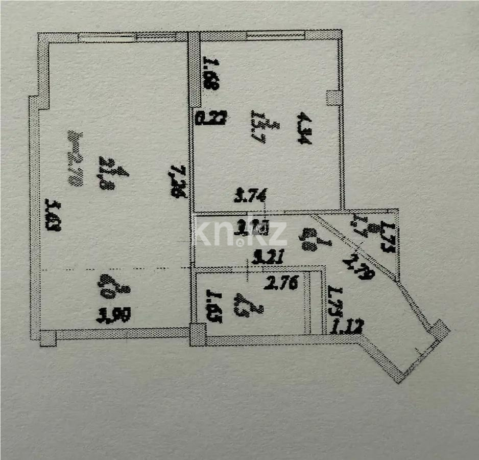 Продажа 2-комнатной квартиры, 60 м² в Астане