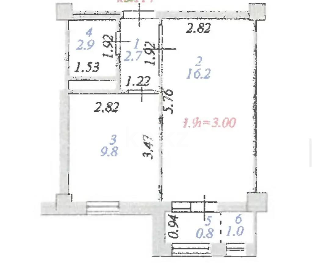 Продажа 1-комнатной квартиры, 33.4 м², ул. Е-430, дом  2 - Продажа квартир в Астане фото 5 из 5