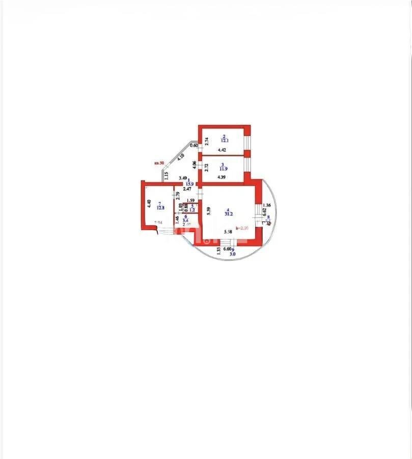 Продажа 3-комнатной квартиры, 95 м² в Астане - фото 6