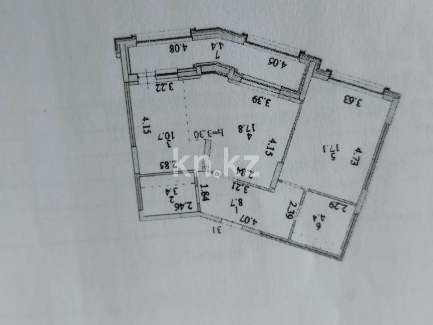Продажа 2-комнатной квартиры, 66.5 м² - Продажа квартир в Казахстане фото 1 из 2