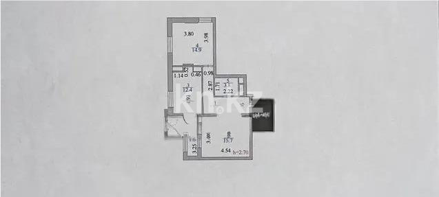 Продажа 2-комнатной квартиры, 60 м² - Продажа двухкомнатных квартир в Казахстане - страница 9 фото 5 из 5