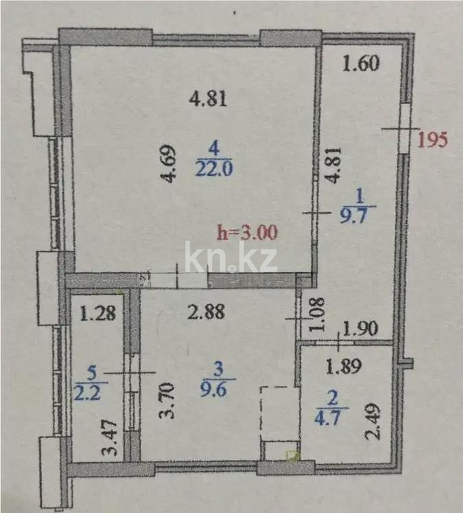 Продажа 1-комнатной квартиры, 48 м² - Продажа квартир в новостройках Астаны - страница 36 фото 4 из 4