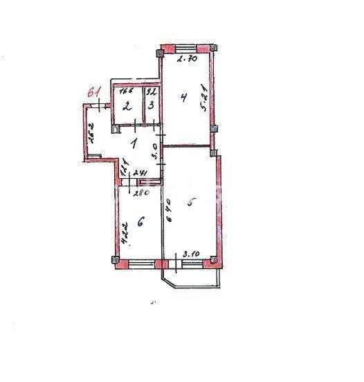Продажа 2-комнатной квартиры, 61 м², ул. Сауран, дом  4 - Продажа квартир в новостройках Астаны без посредников фото 1 из 1