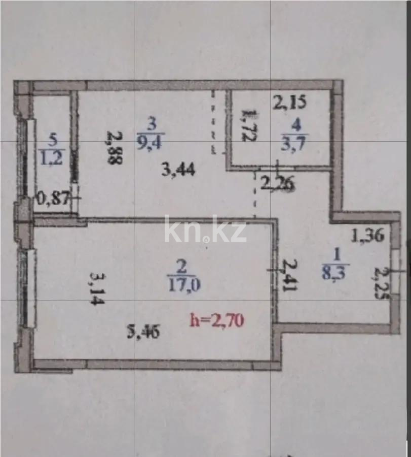 Продажа 1-комнатной квартиры, 39 м² - Продажа квартир в новостройках Астаны - страница 43 фото 4 из 4