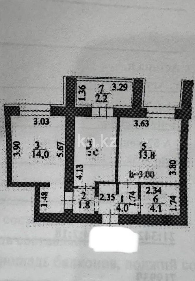 Продажа 3-комнатной квартиры, 50 м² - Недвижимость в Астане - страница 16 фото 3 из 3