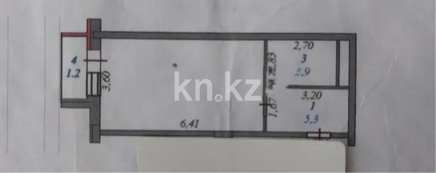 Продажа 1-комнатной квартиры, 35 м² в Астане - фото 4