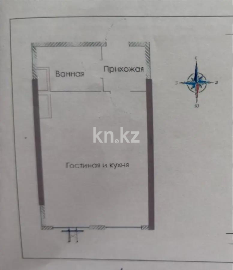 Продажа 1-комнатной квартиры, 39 м², ул. Розыбакиева, дом  158/1 стр - Продажа  однокомнатных квартир в Алматы без посредников с фото фото 1 из 1