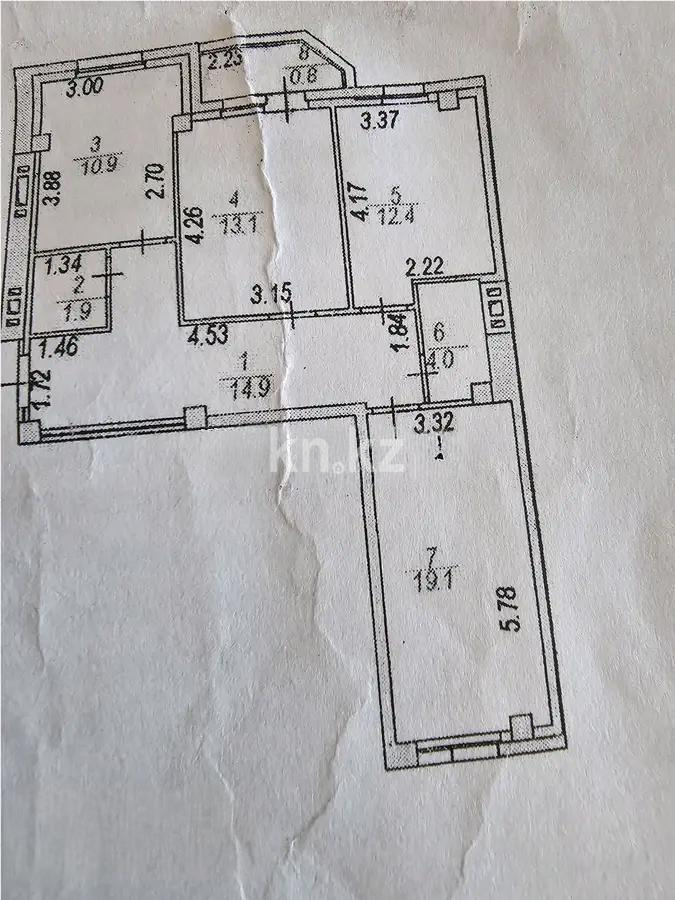 Продажа 3-комнатной квартиры, 78 м² в Астане - фото 8