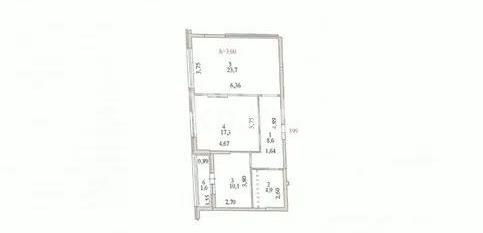Продажа 2-комнатной квартиры, 66.2 м², пр. Туран, дом  50/2 - Продажа квартир в Астане фото 1 из 1