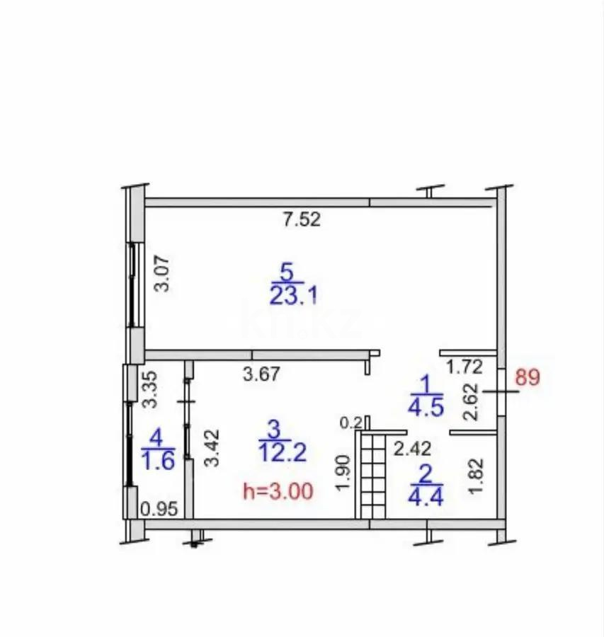 Продажа 1-комнатной квартиры, 45.8 м² - Продажа недвижимости в Казахстане - страница 9 фото 4 из 4