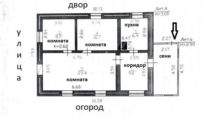 Продажа 3-комнатного дома, 59 м² - Продажа домов, коттеджей в Казахстане - страница 8 фото 25 из 25