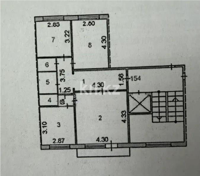 Продажа 3-комнатной квартиры, 65 м² - Продажа квартир в районе Юго-Восток в Караганде фото 7 из 7