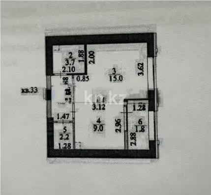 Продажа 1-комнатной квартиры, 35.9 м² в Астане - фото 5