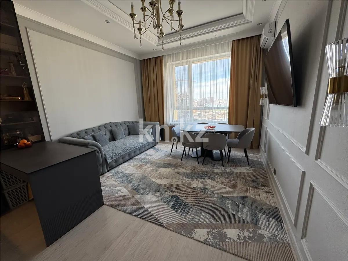 Продажа 3-комнатной квартиры, 75.5 м², пр. Мангилик Ел, дом  56 - Продажа  трехкомнатных квартир в Астане без посредников с фото фото 1 из 5
