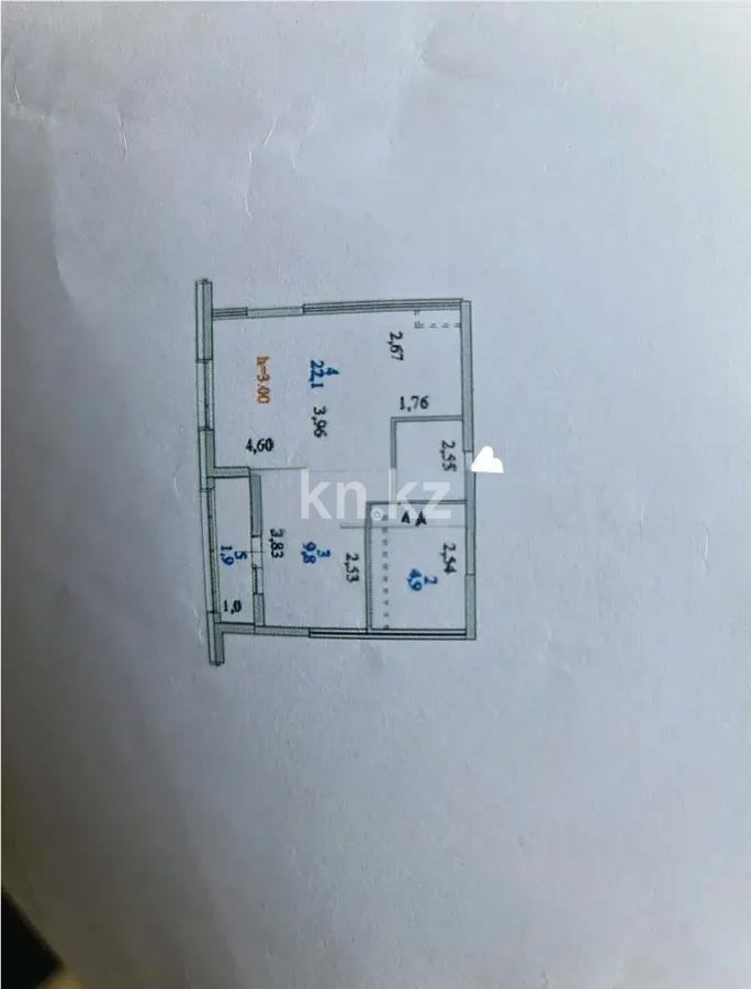 Продажа 2-комнатной квартиры, 45 м², ул. Е-429, дом  14 в Астане - фото 5
