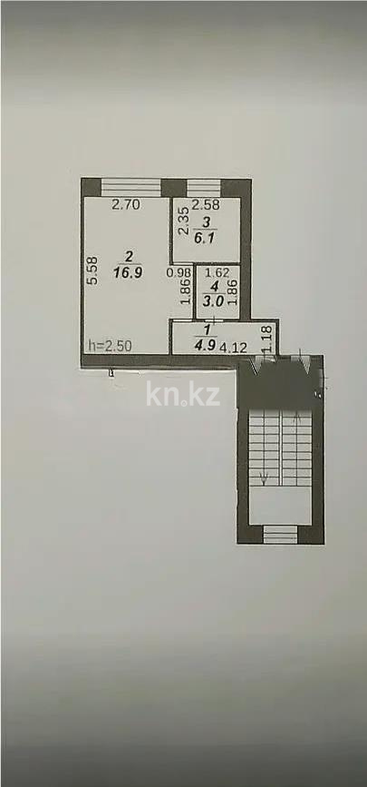 Продажа 1-комнатной квартиры, 30 м² - Продажа квартир от собственников в Караганде - страница 3 фото 3 из 3