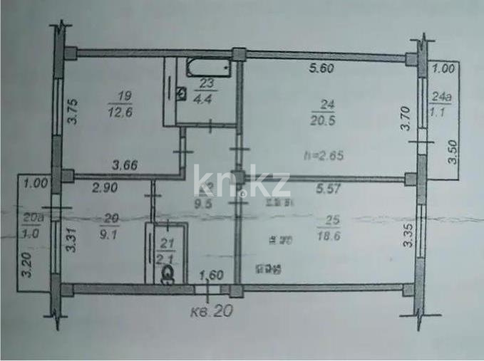 Продажа 3-комнатной квартиры, 78.9 м² - Продажа квартир в Турксибском р-не Алматы - страница 9 фото 5 из 5