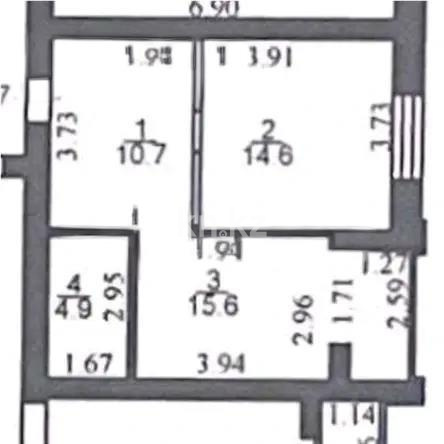 Продажа 1-комнатной квартиры, 45 м² - Продажа однокомнатных квартир в Караганде - страница 3 фото 5 из 5