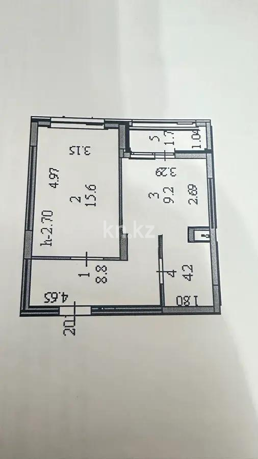 Продажа 1-комнатной квартиры, 40 м², ул. А-102, дом  1 - Продажа  однокомнатных квартир в новостройках Астаны без посредников фото 1 из 1