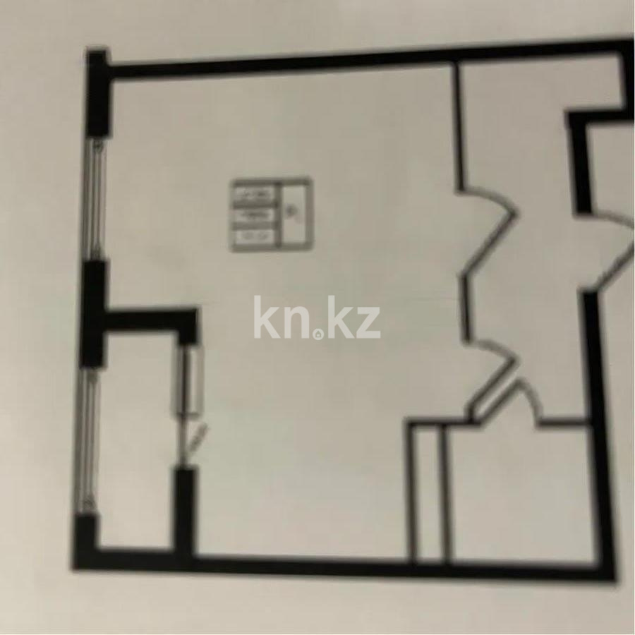 Продажа 1-комнатной квартиры, 49 м², пр. Кошкарбаева, дом  1 стр - Продажа  однокомнатных квартир в Астане без посредников с фото фото 1 из 1