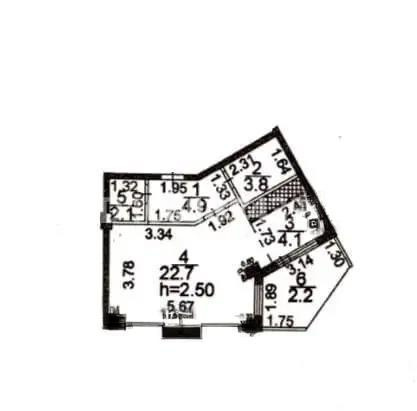 Продажа 1-комнатной квартиры, 39 м², ул. Момышулы - Продажа  однокомнатных квартир в Караганде фото 5 из 5