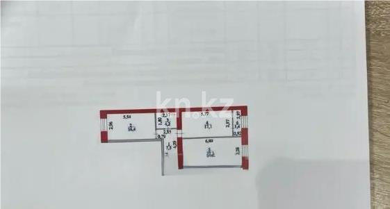 Продажа 2-комнатной квартиры, 69.5 м² в Астане