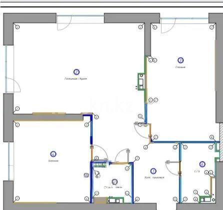 Продажа 3-комнатной квартиры, 105 м², пр. Аль-Фараби, дом  41/6 - Продажа  трехкомнатных квартир в новостройках Алматы фото 3 из 3