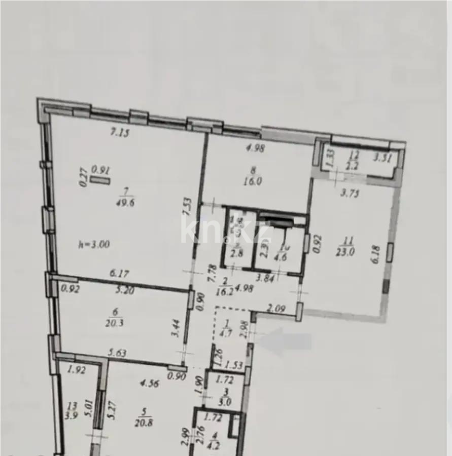 Продажа 4-комнатной квартиры, 171.2 м², ул. Бокейхана, дом  16/2 в Астане - фото 7