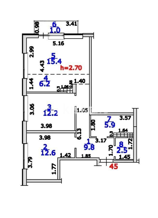 Продажа 3-комнатной квартиры, 67 м² - Продажа квартир от собственников в Алматы - страница 12 фото 5 из 5