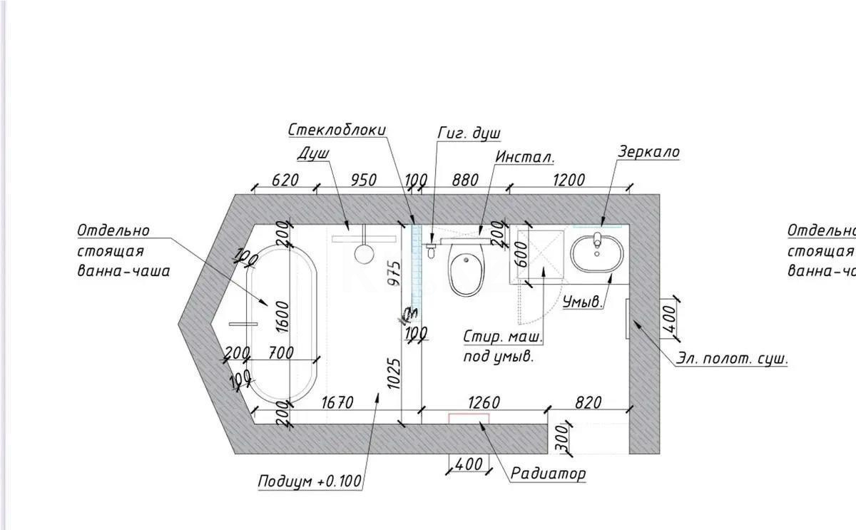 Продажа 2-комнатной квартиры, 62 м² - Продажа двухкомнатных квартир в Алматы фото 1 из 1