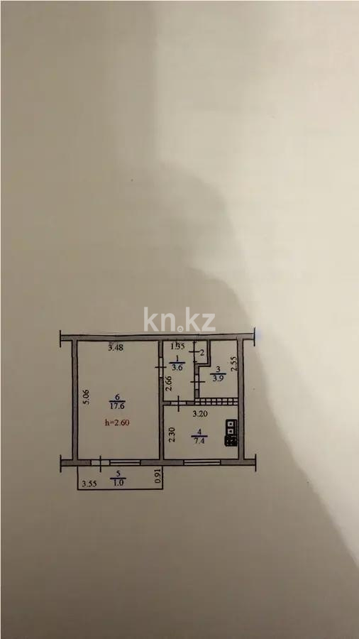 Продажа 1-комнатной квартиры, 34.2 м² - Недвижимость в Алматы - страница 28 фото 4 из 4