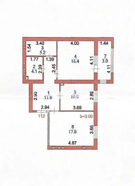 Продажа 2-комнатной квартиры, 69 м², ул. Бокейхана, дом  29/2 в Астане - фото 6