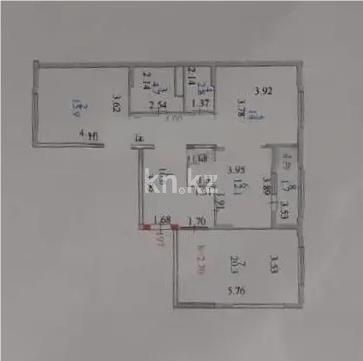 Продажа 3-комнатной квартиры, 89 м² - Продажа квартир в р-не Алматы Астаны - страница 2 фото 9 из 9